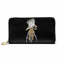 Amazon | ベティちゃんbetty Boop 財布 本革 ファスナー